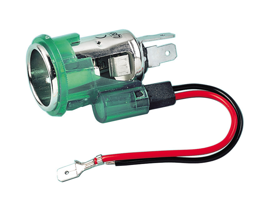 Euro-Style, presa accendisigari illuminata 12V