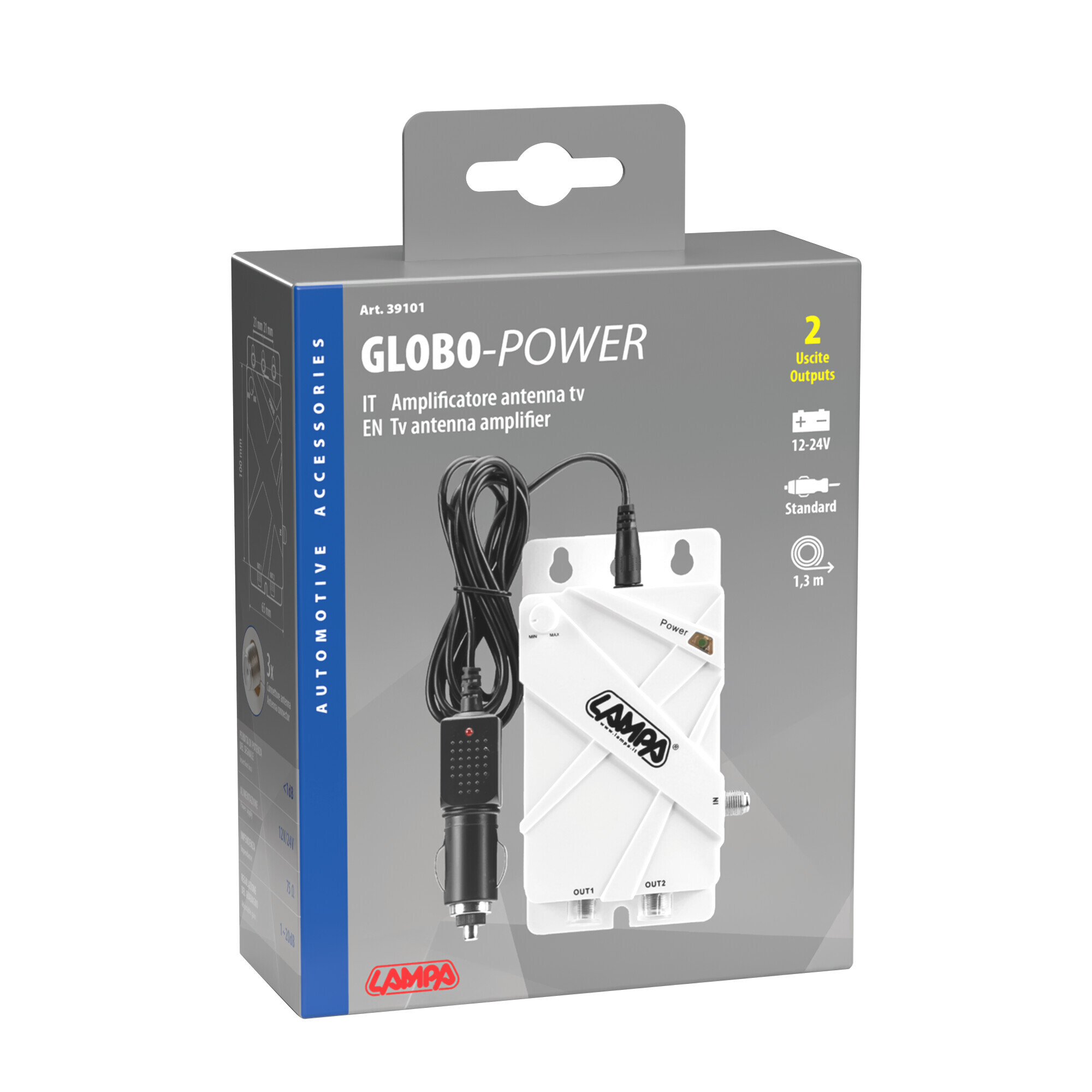 Amplificatore antenna TV, 12/24V - immagine 8