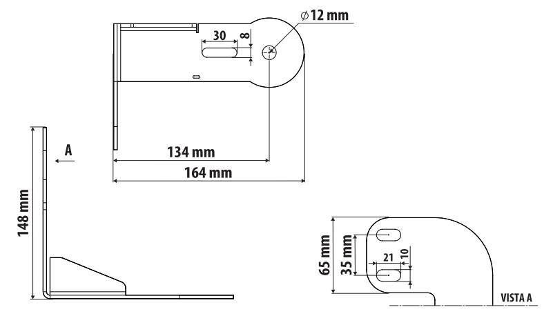 Staffa per antenna CB - Attacco su visiera parasole - compatibile per Daf XG+ (06/21>) - immagine 2