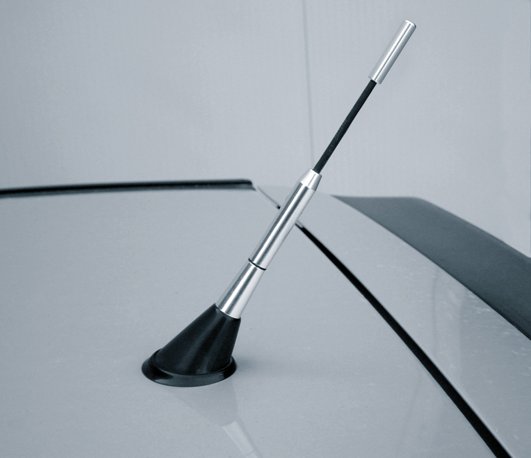 Alu-Tech, stelo antenna - Ø 5 mm - Nero - immagine 2