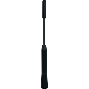 Alu-Tech, stelo antenna - Ø 6 mm - Nero
