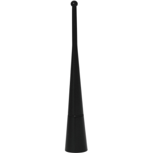 Spillo, stelo antenna - 10 cm - Nero