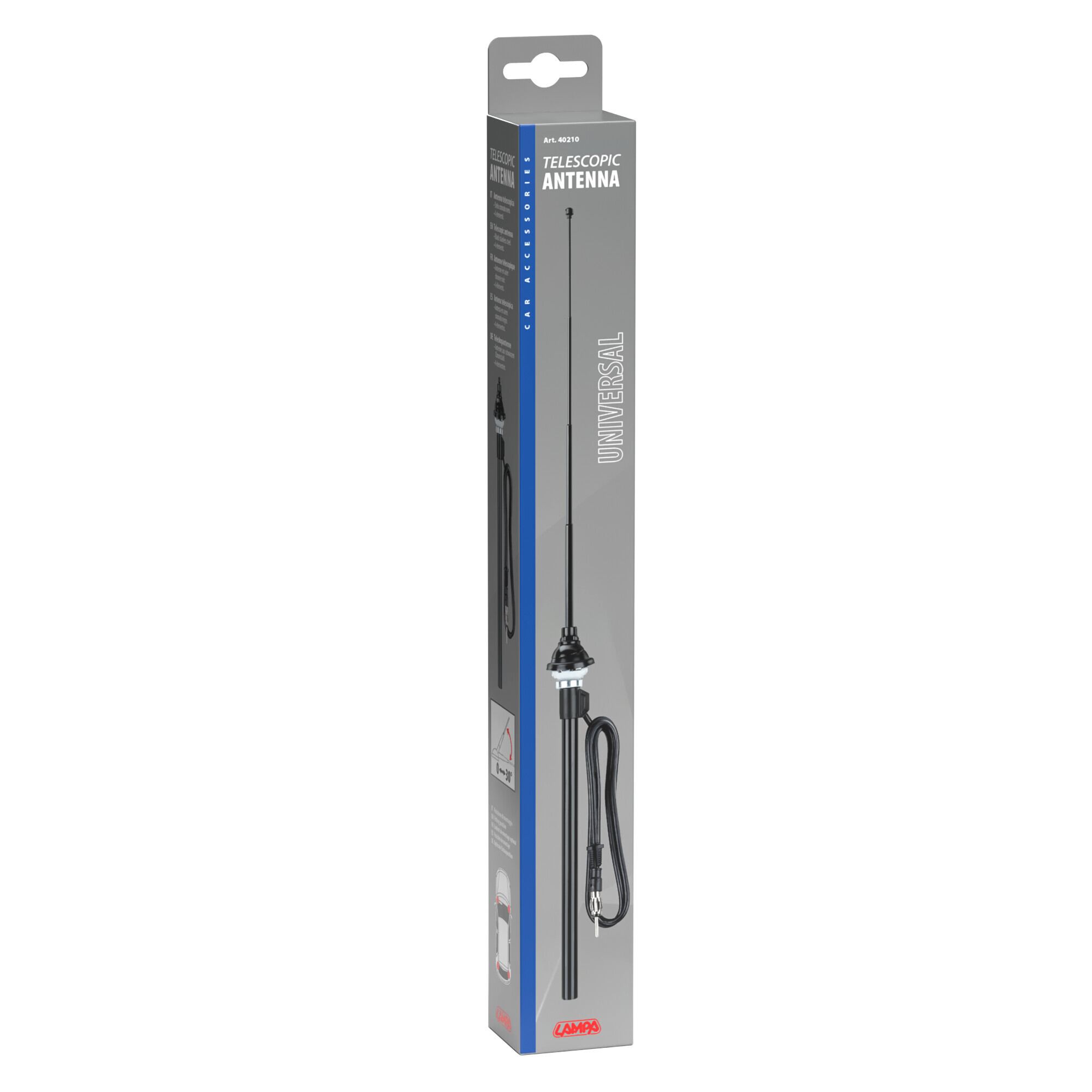 Antenna telescopica - 100 cm - 0/30° - immagine 2