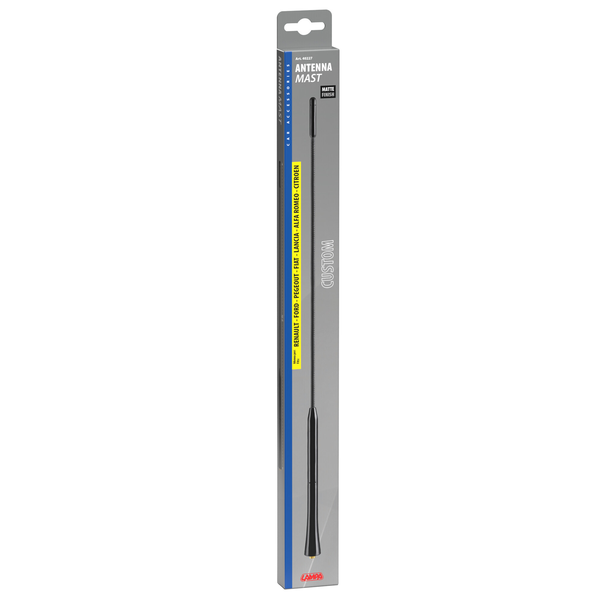 Stelo Ricambio Antenna (AM/FM) - 41 cm - Ø 6 mm - immagine 2