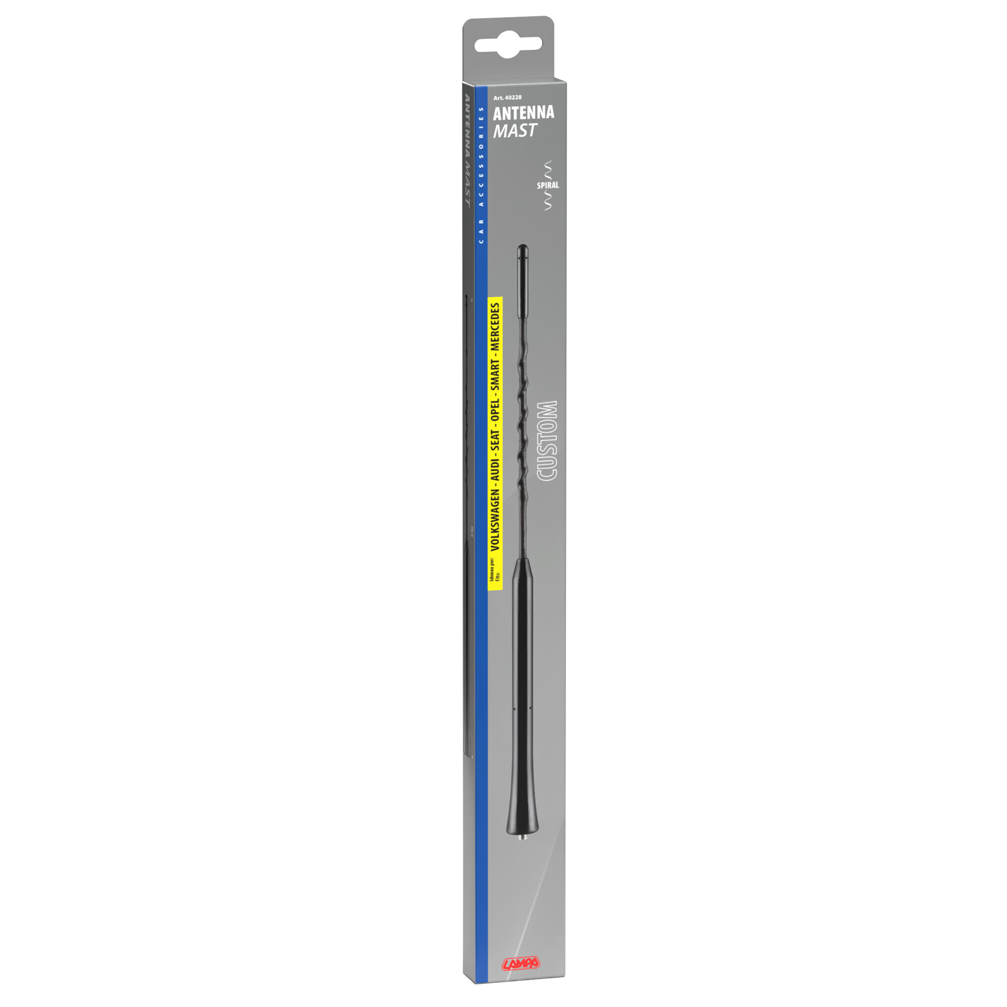 Stelo Ricambio Antenna (AM/FM) - 28 cm - Ø 5 mm - immagine 2