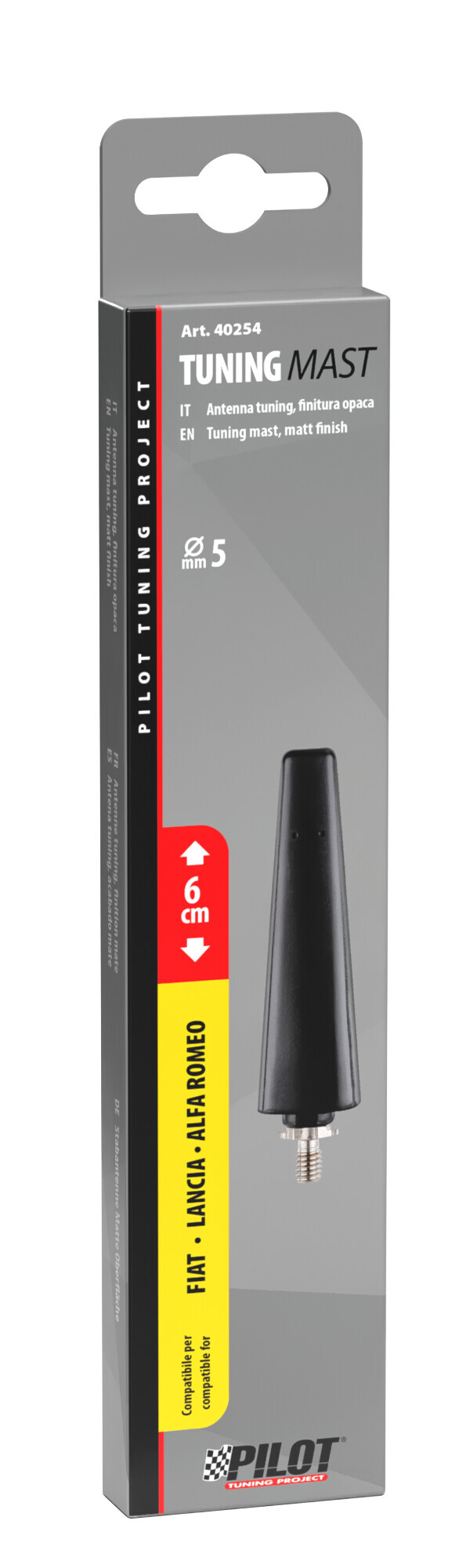 Stelo Ricambio Antenna (AM/FM) - 6 cm - Ø 5 mm - immagine 5