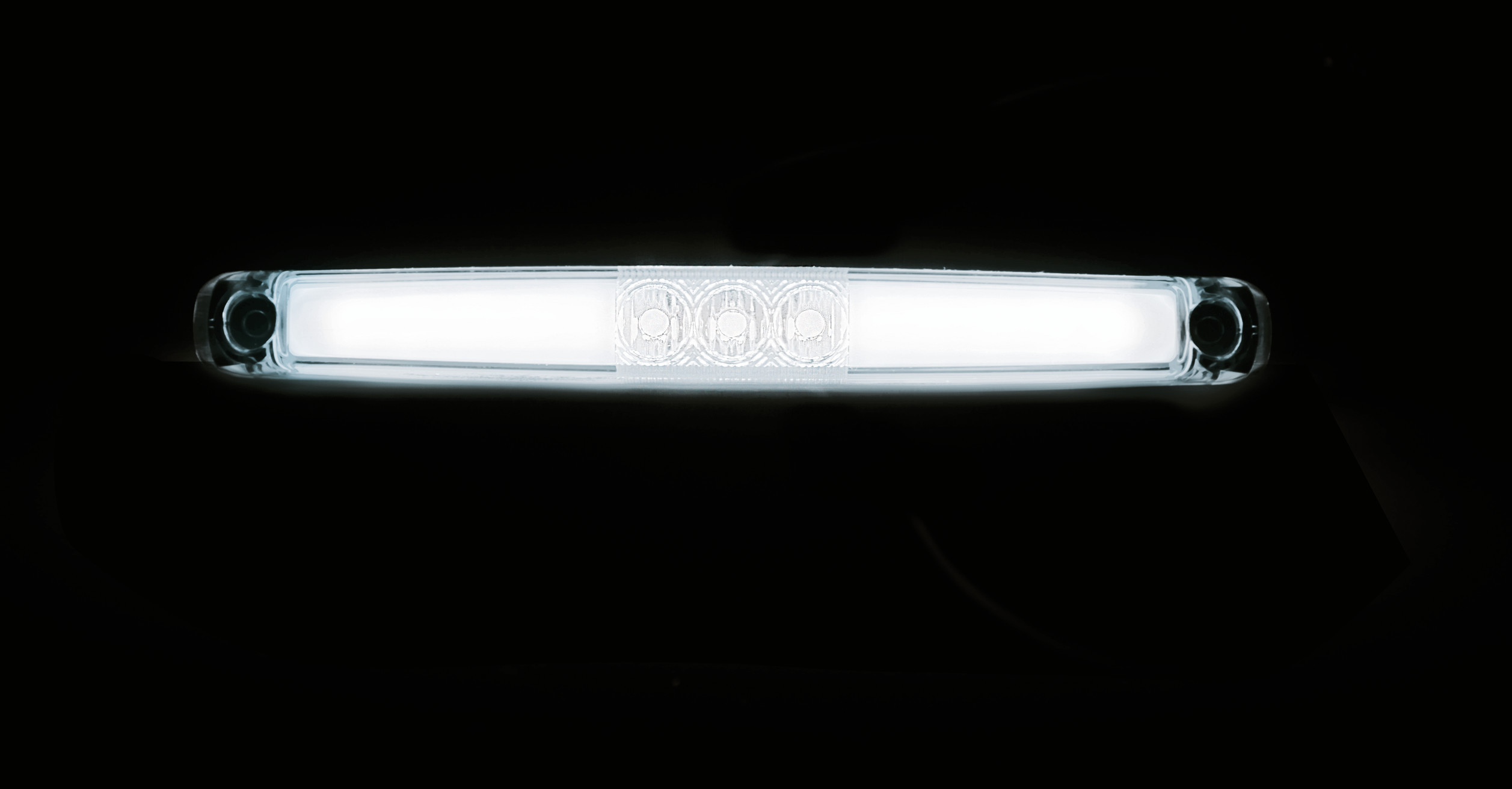 Luce ingombro - 15 Led - 12/24V - Bianco - immagine 2