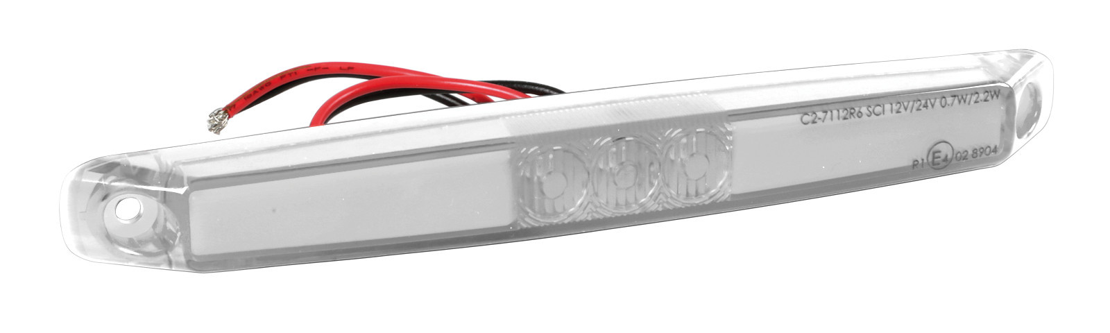Luce ingombro - 15 Led - 12/24V - Bianco