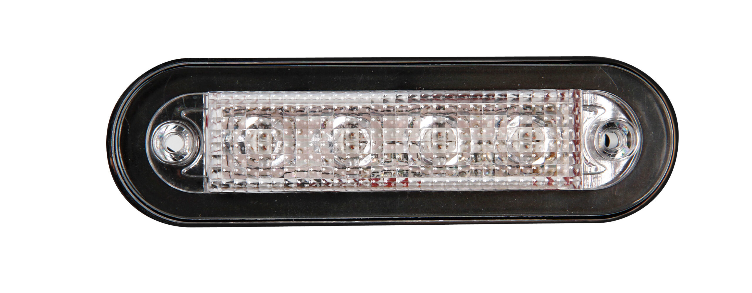 Luce ingombro - 4 Led - 12/24V - Bianco - immagine 2