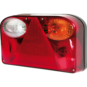 Deluxe, fanale posteriore 6 funzioni 12V - Destro
