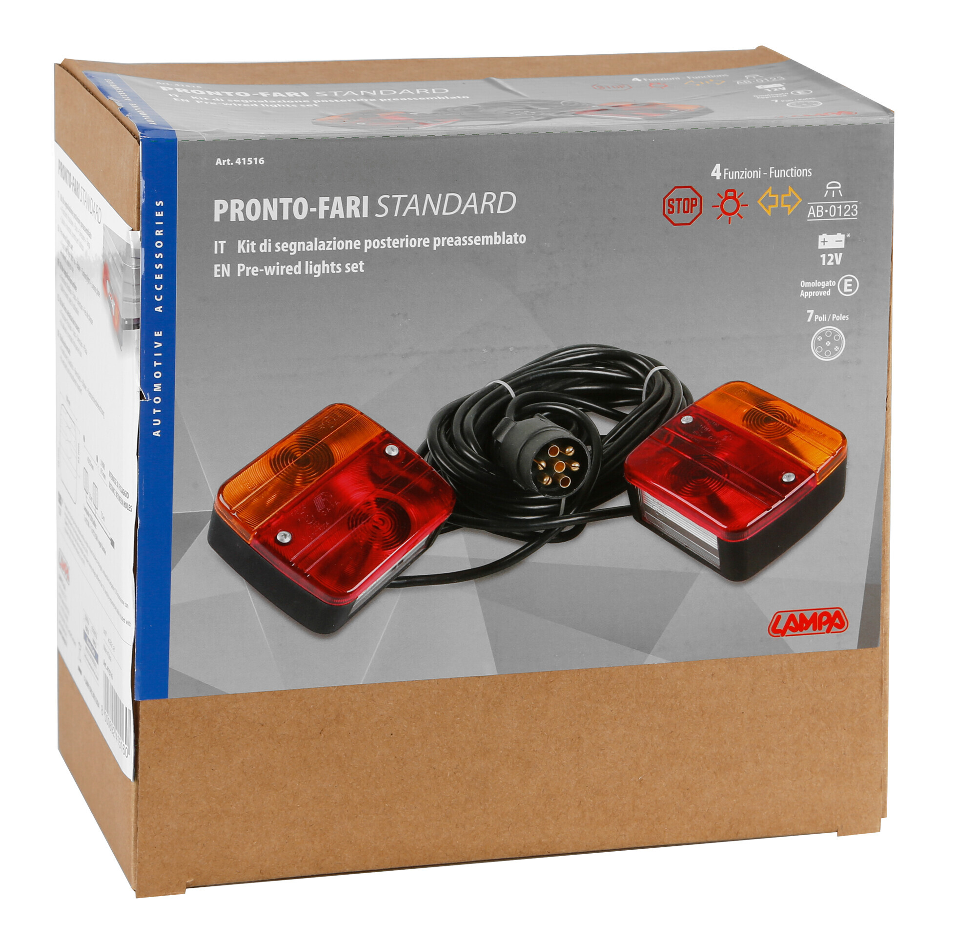 Pronto-Fari, kit di segnalazione posteriore, 12V - immagine 4