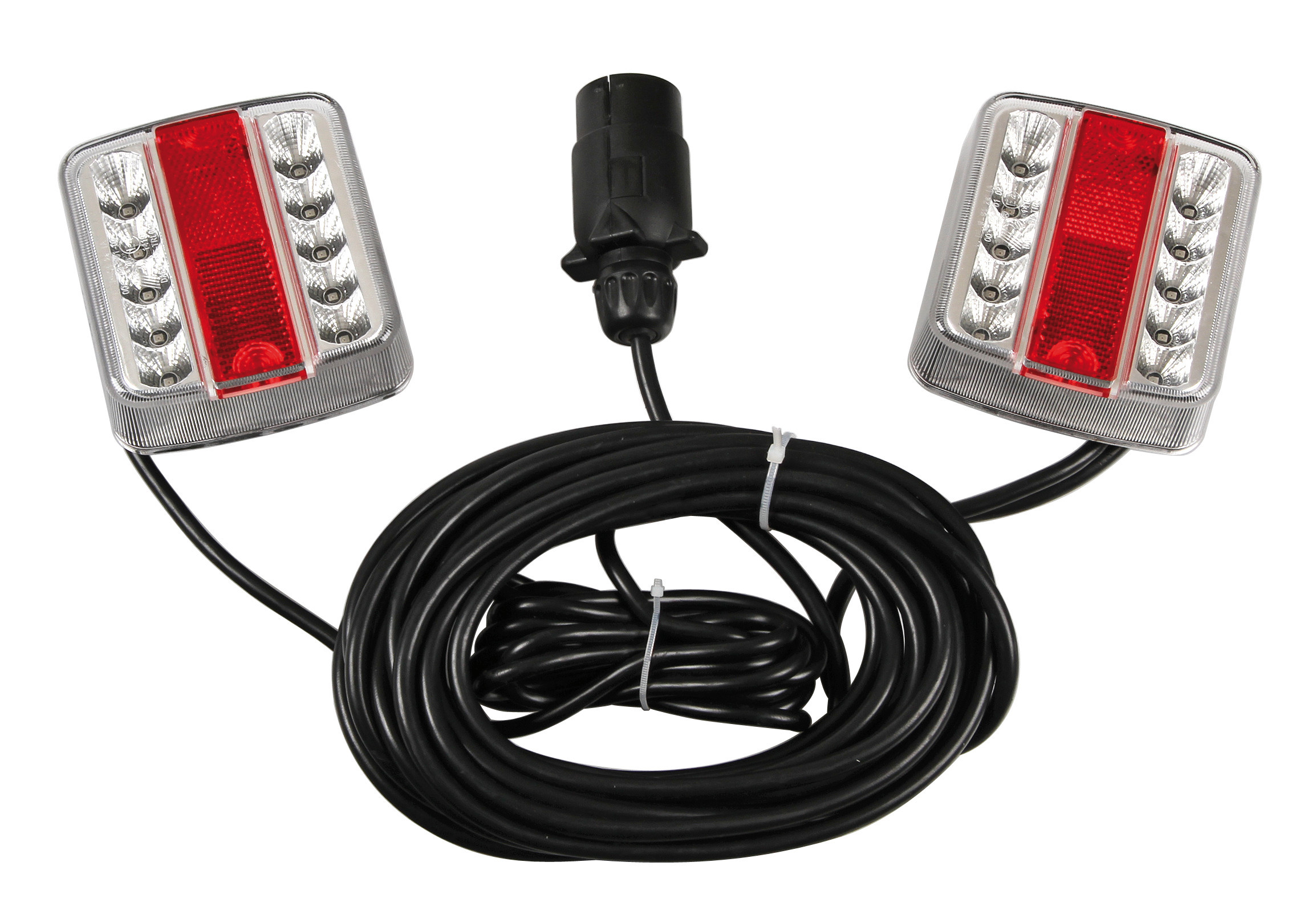 Pronto-Fari, kit di segnalazione Led posteriore magnetico preassemblato, 12V