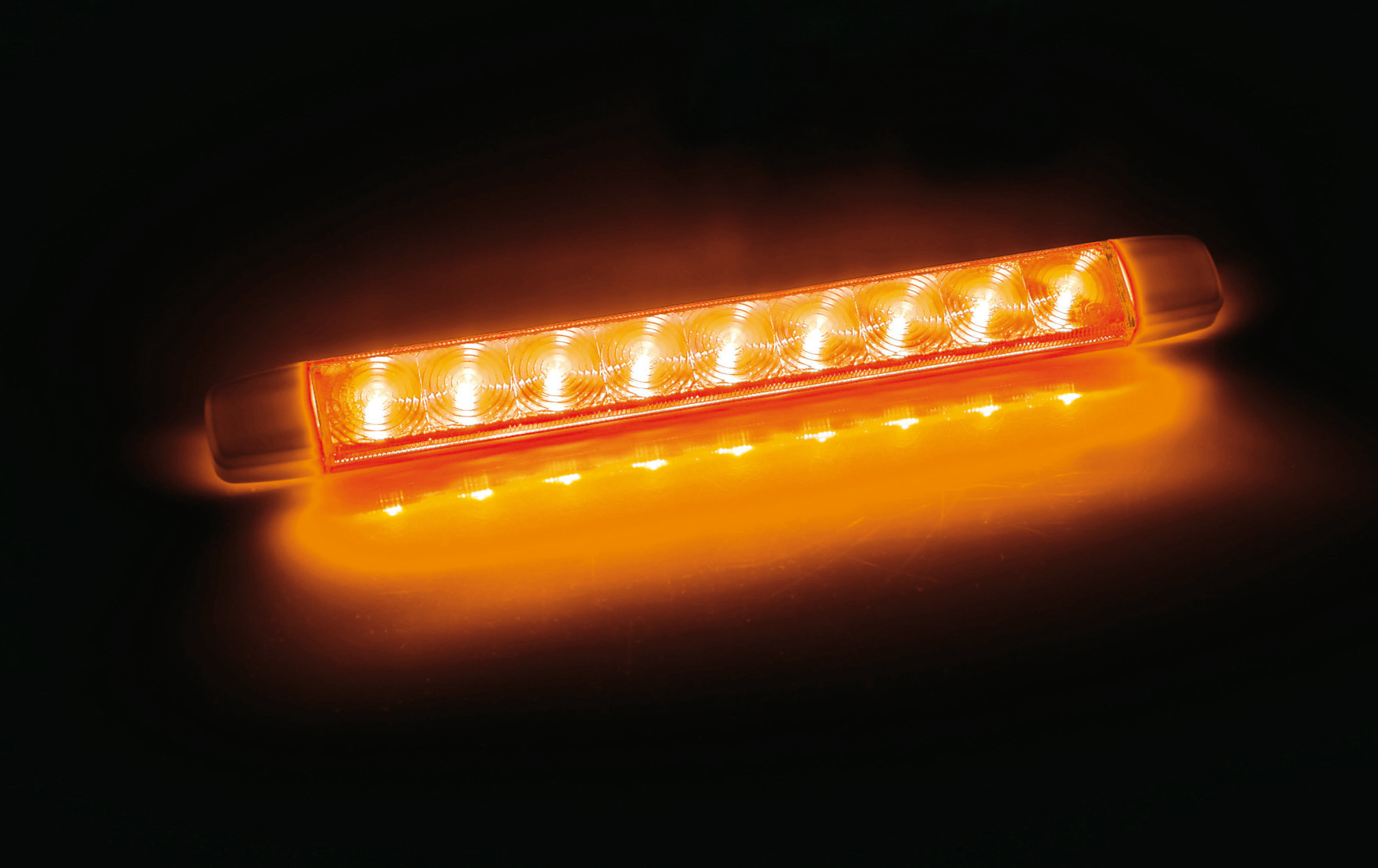 Illumi, luce ingombro - 9 Led - 12/24V - Arancio - 1 funzione - immagine 2