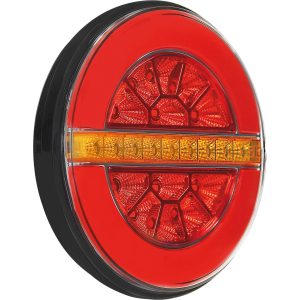 Dynamic O-Led, Fanale retronebbia, 3 funzioni, 12/24V - Destro
