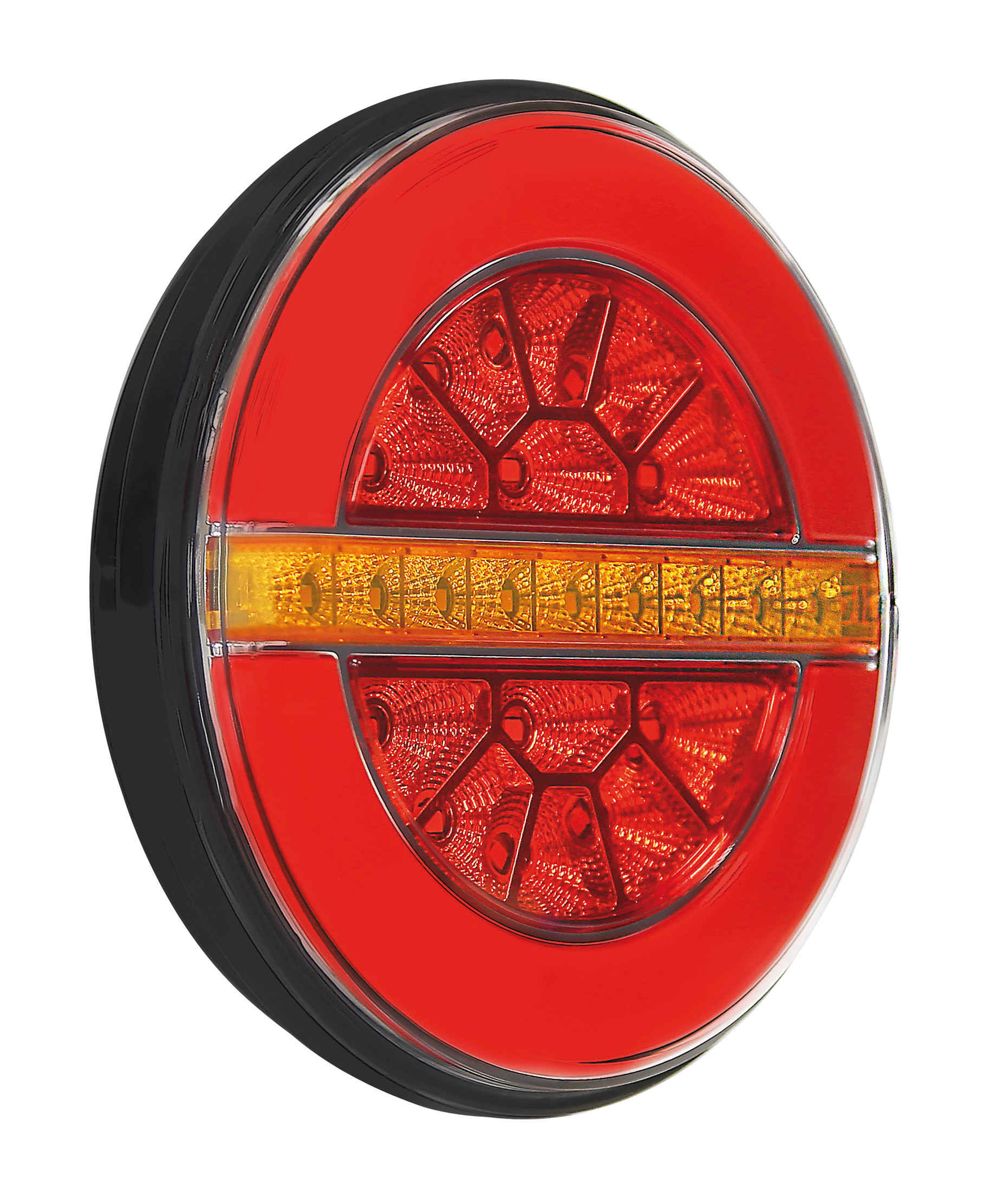 Dynamic O-Led, Fanale retronebbia, 3 funzioni, 12/24V - Destro