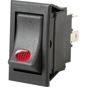 Interruttore con spia a Led - 12/24V - 20A