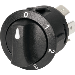 Interruttore a rotazione - 12/24V - 10A