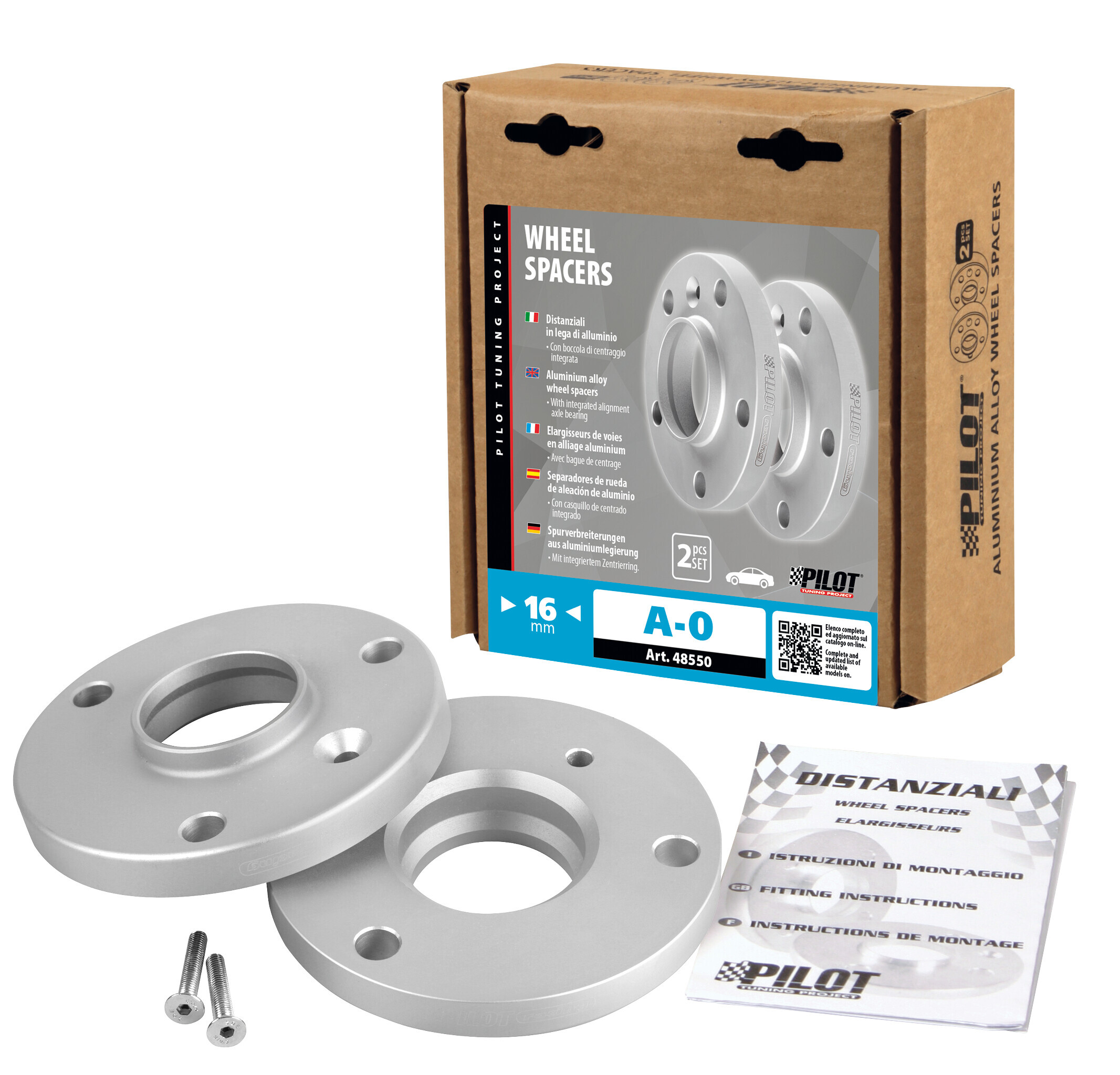 Kit 2 Distanziali - 20 mm - B24 - immagine 2