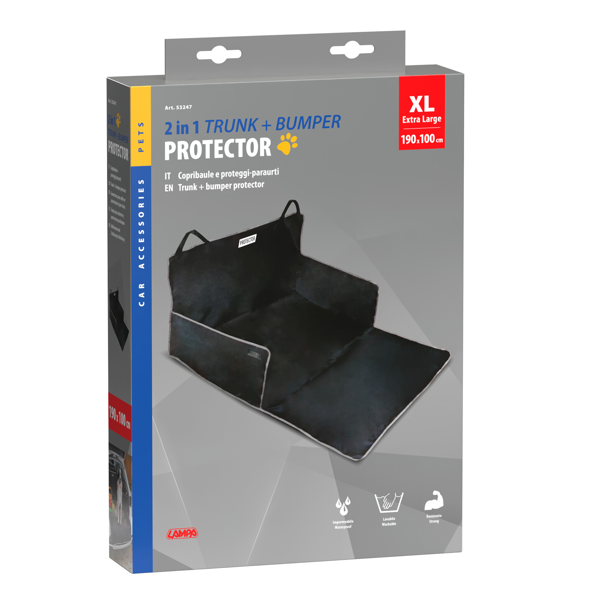 Protector 2 in 1, protezione universale per baule e paraurti - immagine 4