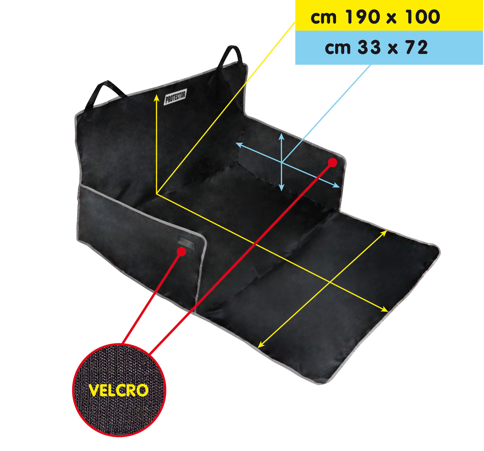 Protector 2 in 1, protezione universale per baule e paraurti - immagine 2