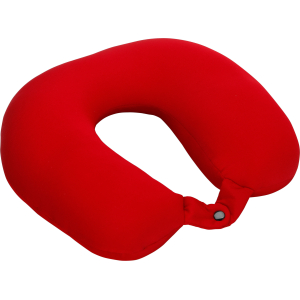 Cloud-Fit, cuscino per collo da viaggio - Rosso