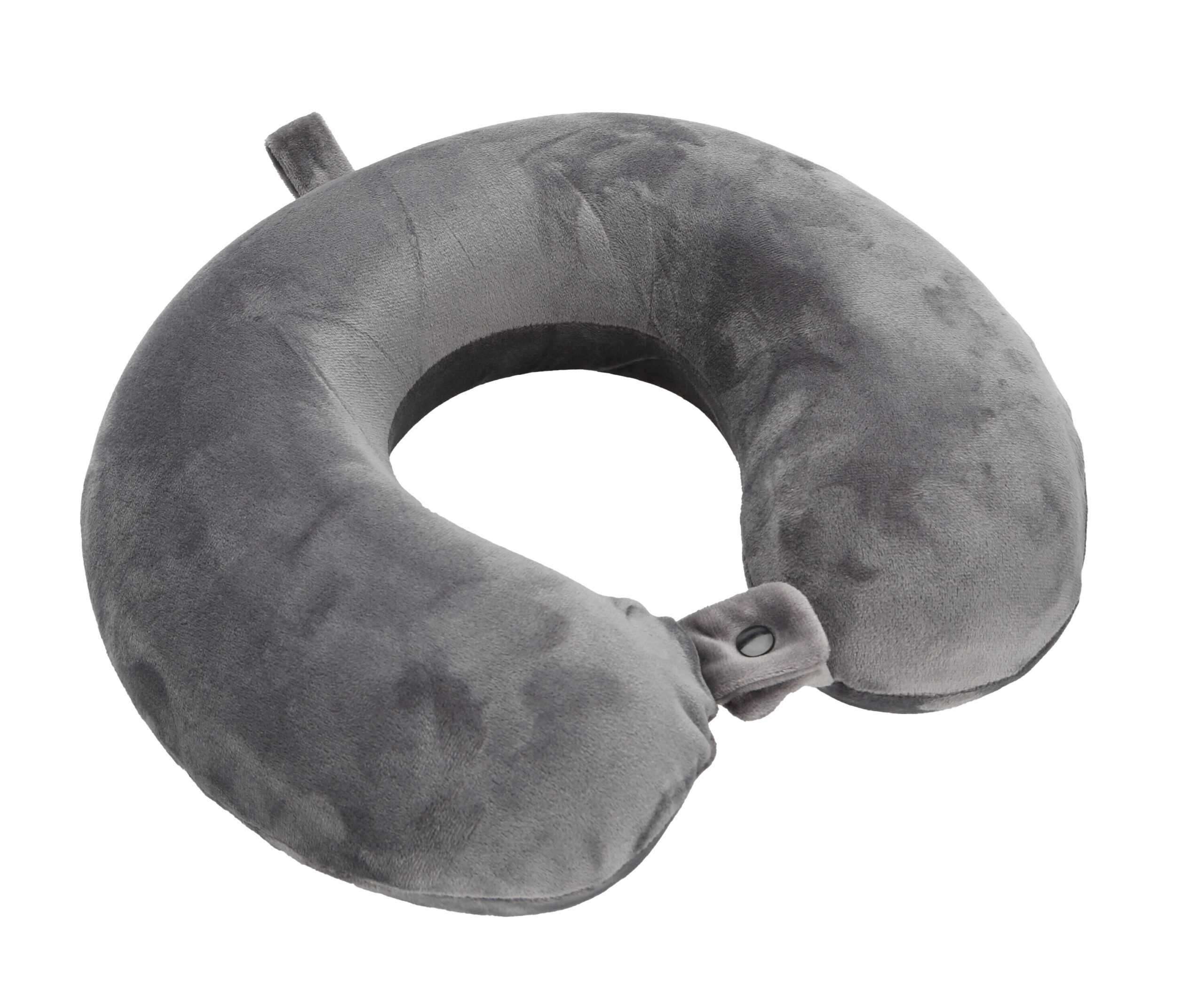 Memory-Wrap, cuscino per collo in memory foam da viaggio - Grigio
