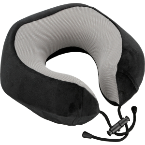 Neck-Luxe, cuscino per collo ergonomico da viaggio - Nero