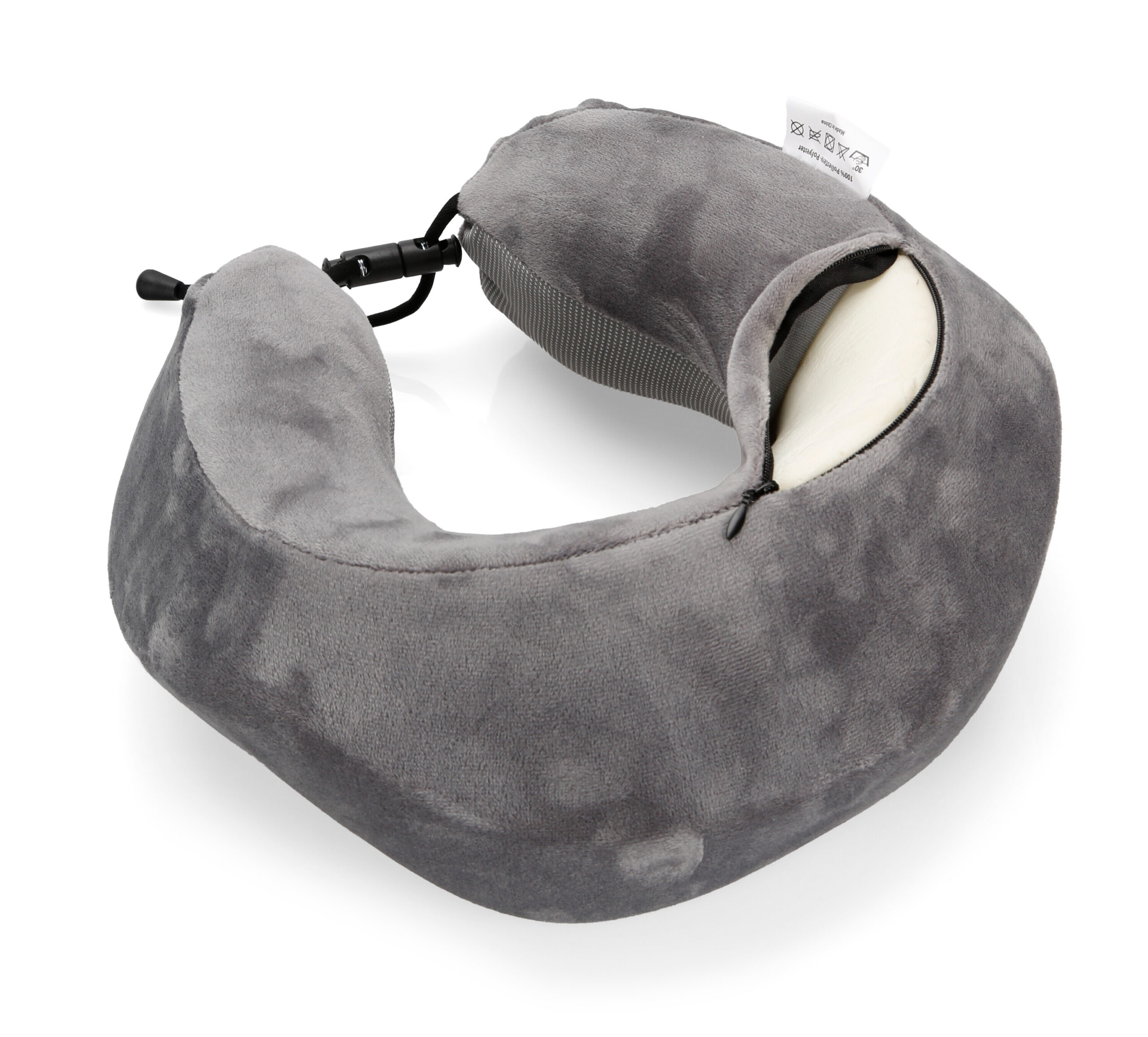 Neck-Luxe, cuscino per collo ergonomico da viaggio - Grigio - immagine 3
