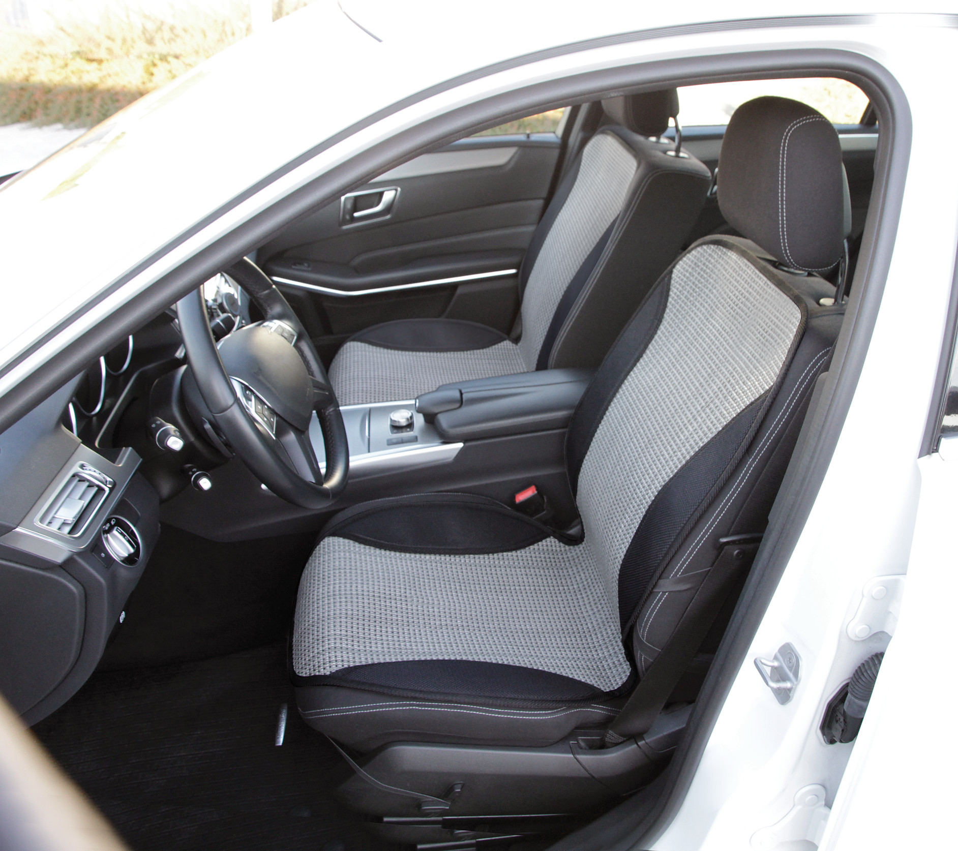 Fresco Drive, coppia schienali anteriori - Nero/Grigio - immagine 3