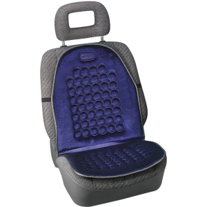 Massage-Velluto, schienale magnetico massaggiante in velluto - Blu