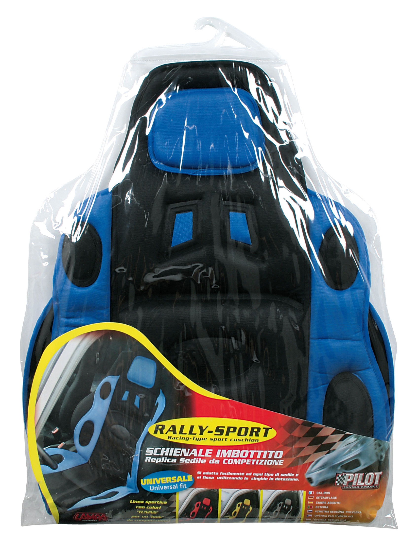 Rally Sport, schienale sportivo - Blu - immagine 2