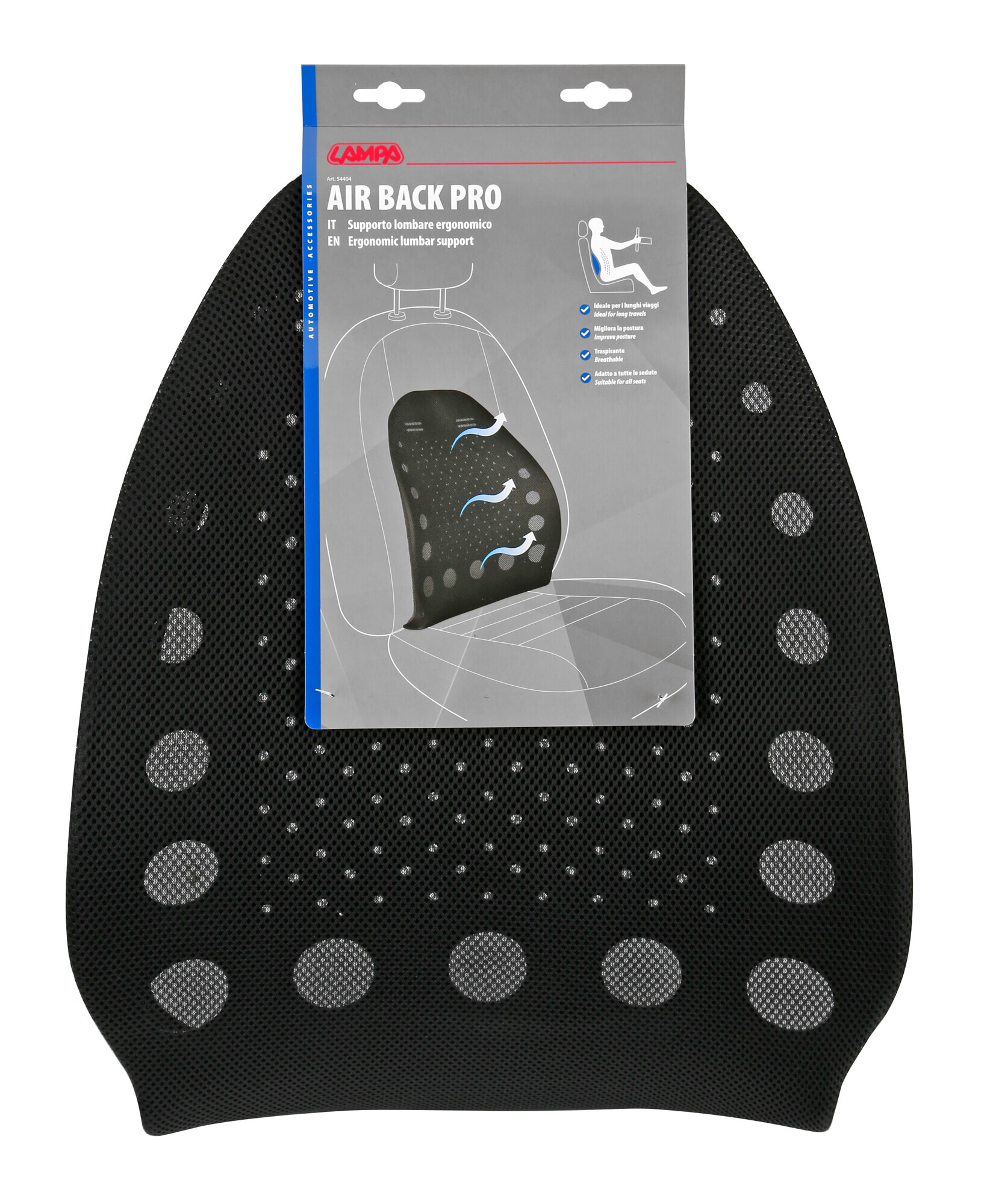 Air Back Pro, supporto lombare ergonomico - 50x40 cm - immagine 6