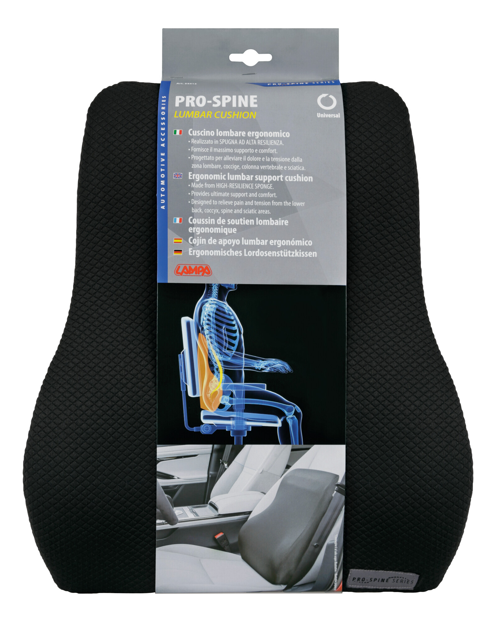Pro-Spine, cuscino lombare ergonomico - immagine 3