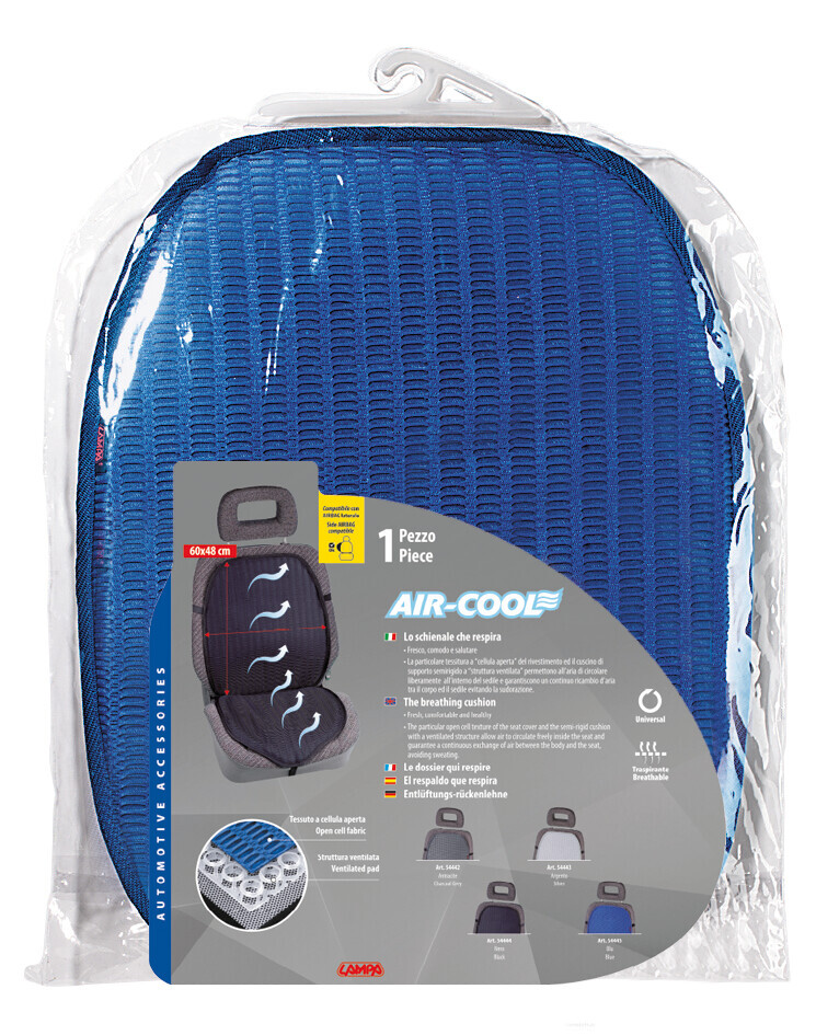 Air-Cool, Lo schienale che respira - Blu - immagine 2