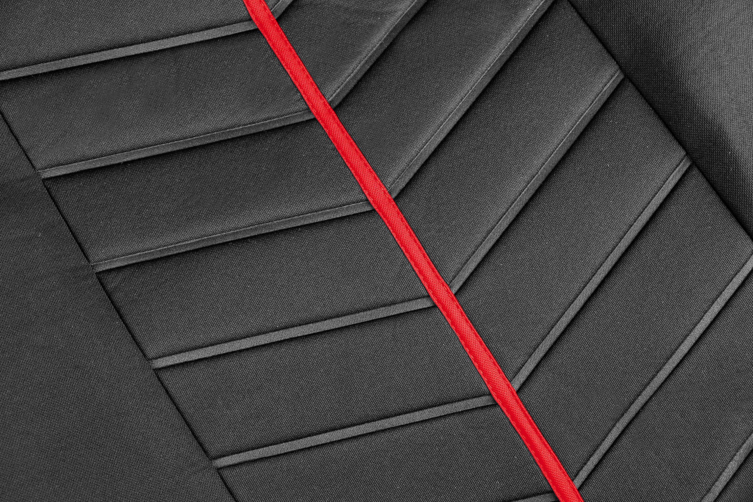 Rapid, set fodere coordinate - Nero/Rosso - immagine 2
