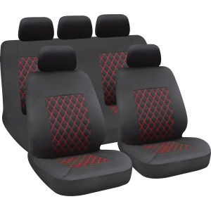 Hive, set fodere coordinate - Nero/Rosso