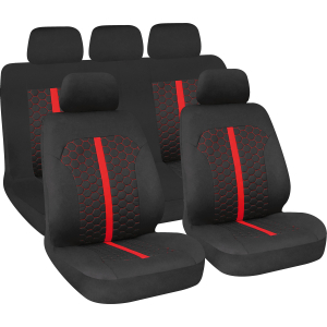 Stinger, set fodere coordinate - Nero/Rosso