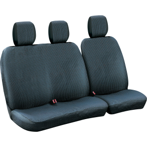 Dots-1, set fodere per furgone senza avvolgicintura - Nero/Blu