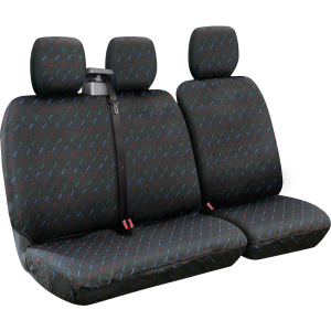 Dido-2, set fodere per furgone con avvolgicintura - Grigio