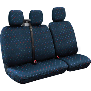 Dido-2, set fodere per furgone con avvolgicintura - Blu