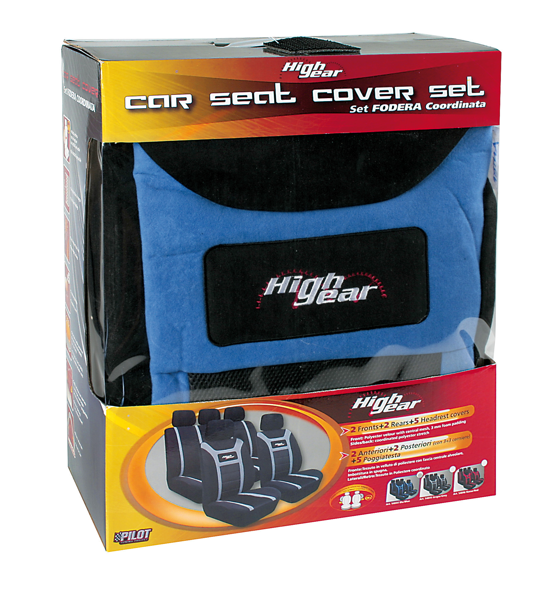 High-Gear, set fodere coordinate - Blu - immagine 2