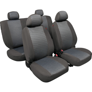 Rex Basic-Fit, set fodere coordinate in jacquard, universali - Antracite
