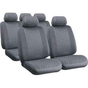Glamur, set fodere coordinate in jacquard - Grigio