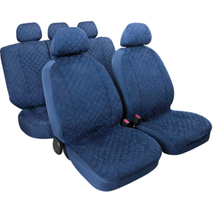 Miky, set fodere coordinate in microfibra - Blu