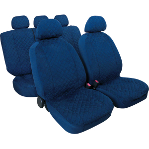 Miky, set fodere coordinate in microfibra - Blu scuro