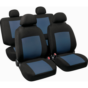 Procida, set fodere coordinate - Nero/Blu