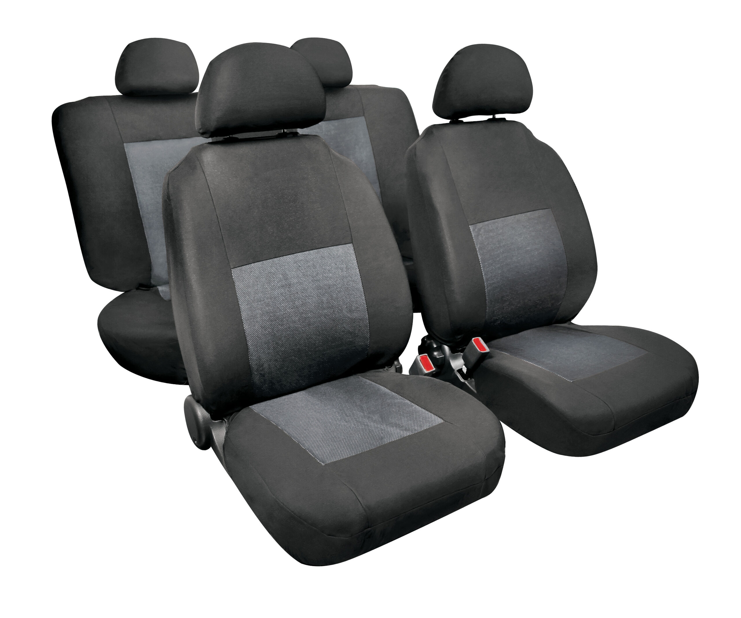 Sport, set fodere coordinate in jacquard - Grigio