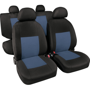 Classic, set fodere coordinate in jacquard - Avio/Nero