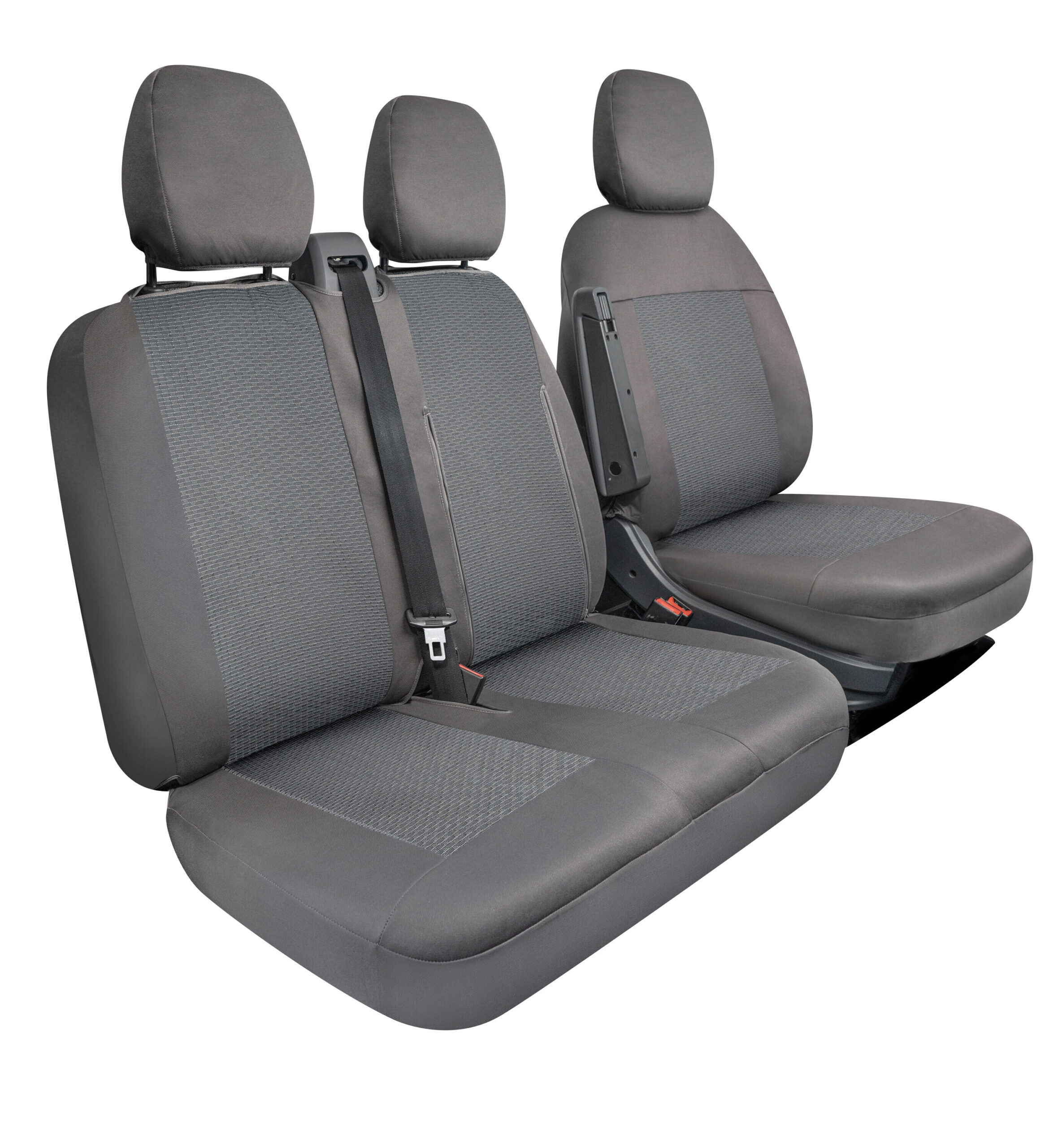 Set fodere semi-custom per furgoni - Grigio - Guidatore L - Panchina M