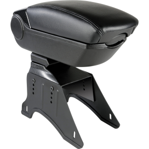 Premium, bracciolo 3 funzioni con doppio sistema di fissaggio e connessione USB, 12V - Carbon-Look